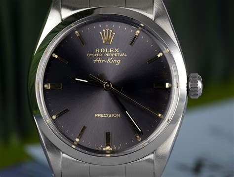 rolex airking 5500 with 18mm band|Rolex Air-King 5500 price.